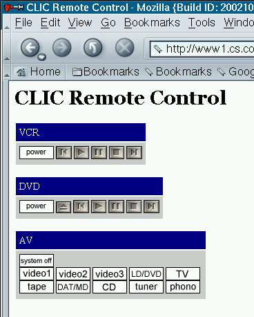 Slink-e web interface